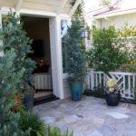 Cottage Landscape Surrounding Door