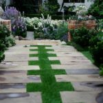 English Grass Design Walkway