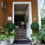 Cottage Landscape Front Door