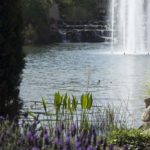 Italian Villa Large Fountain and Waterfall